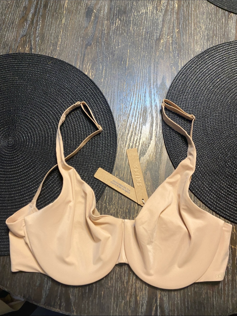 SKIMS Smooth intimate unlined minimized Bra clay size 32-DD